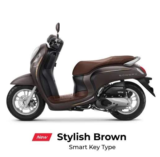 Scoopy 2023 Stylish brown